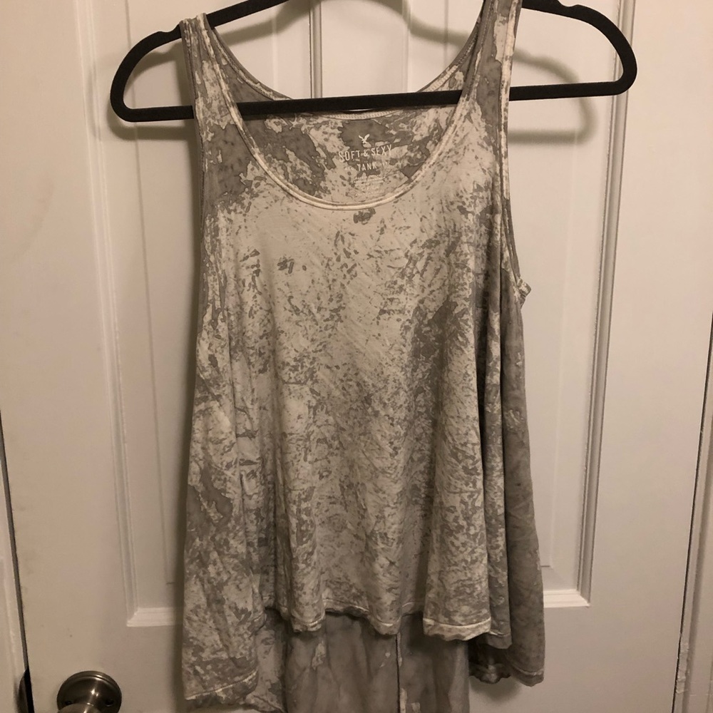 American Eagle patterned tank top